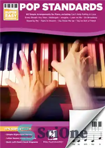 دانلود کتاب Pop Standards–Super Easy Songbook – استانداردهای پاپ — کتاب آهنگ فوق العاده آسان