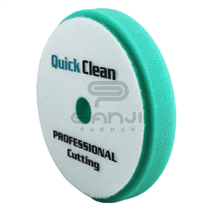 پد پولیش اسفنجی زبر 130 میلی متری کوئیک کلین مخصوص دستگاه پولیش روتاری Quick Clean Cutting Pad
