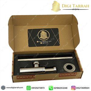 سیفون روشویی برنجی استیل براق سنگین ساخت ترکیه