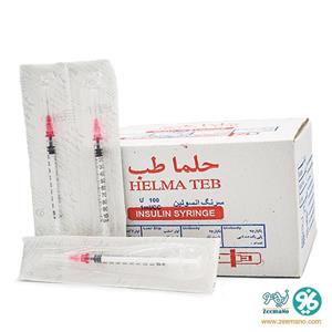 سرنگ انسولین سرسوزن جدا لوئرلاک حلما طب G29