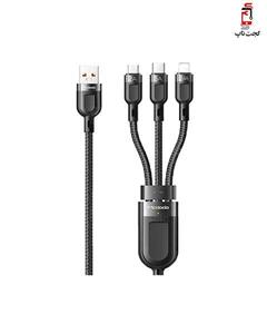 کابل تبدیل سه سر USB به TYPE C LIGHTNING MICRO مک دو مدل Mcdodo CA 8790 