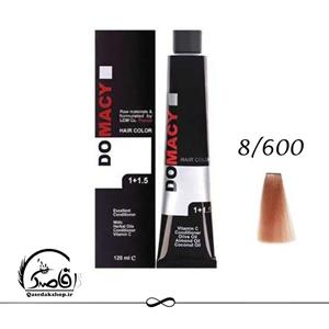 رنگ مو دوماسی شماره 8.600 حجم 120 میلی لیتر رنگ هلویی