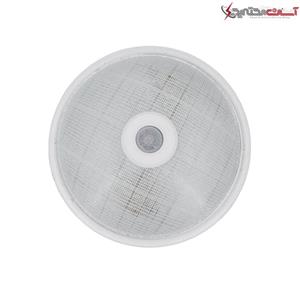 چراغ سقفی سنسوردار آماردسو مدل دو لامپ شیشه و فلز