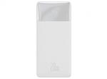 پاور بانک شارژ سریع 20 وات بیسوس  Baseus Bipow Digital Display Power bank 10000mAh 20W white PPDML-L01