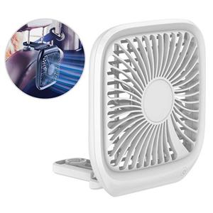 پنکه گیره‌ای باسئوس مدل Baseus Foldable Vehicle-mounted Backseat Fan White