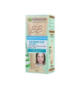 بی بی کرم مرطوب کننده حاوی هیالورونیک و آلورا حجم 50 میل گارنیر 