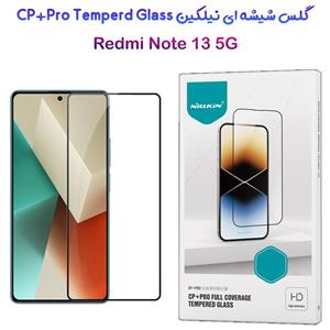 گلس شیشه ای نیلکین Xiaomi Redmi Note 13 5G مدل CP PRO Tempered Glass