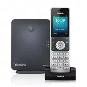 تلفن تحت شبکه بی سیم یالینک مدل W60P ا Yalink W60P wireless network phone