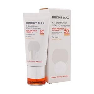 ضدآفتاب رنگی  SPF50 ویتامین سی ث برایت