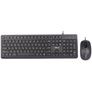 کیبورد و ماوس HKC215 هترون سیمی
