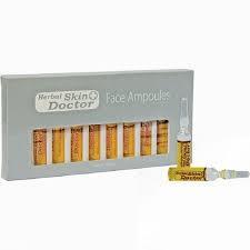 ویال صورت سفید کننده آمپول گیاهی دکتر اسکین Herbal ampoules Dr.SKin |