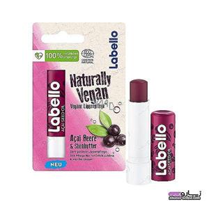 بالم لب LABELLO لابلو مدل ACAI BERRY NATURALLY VEGAN گیاهی حجم5.2.میلی لیتر  (سری جدید2024-با ضمانت اصالت کالا ساخت آلمان تاریخ انقضا طولانی)