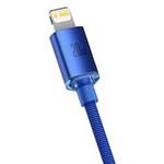 کابل type-c به لایتنینگ بیسوس Baseus crystal shine series fast charging data cable USB Type C to Lightning 20W 1/2m blue