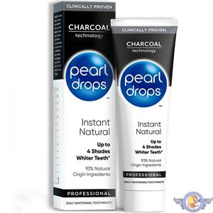 خمیر دندان پیرل دراپس مدل Charcoal