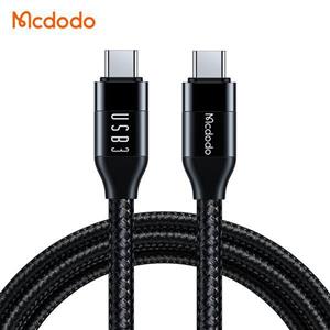 کابل شارژ و انتقال تصویر 100 واتی دو سر تایپ سی مک دودو مدل MCDODO CA-7132 طول 1.2متر