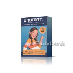 کاغذ 260 گرم  15*10 لاستر یونومات ژاپن