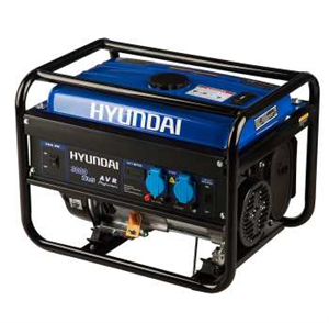 موتور برق هیوندای ۳ کیلووات بنزینی استارتی تکفاز HYUNDAI - HG5370-PG | موتوربرق بنزینی ۳۰۰۰ وات چهار زمانه تک فاز