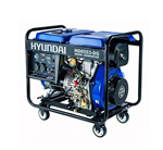 موتور برق هیوندای ۵.۳ کیلووات گازوئیلی استارتی HYUNDAI - HG6553-DG | موتوربرق بنزینی ۵ هزار و ۳۰۰ وات چهار زمانه تک فاز