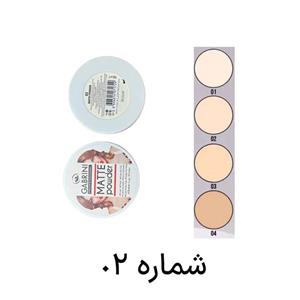 پنکک مات گابرینی شماره 02 Gabrini Matte Powder حجم 12 گرم