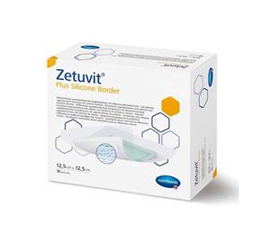 پانسمان زتوویت پلاس با حاشیه | Zetuvit plus silicone border 