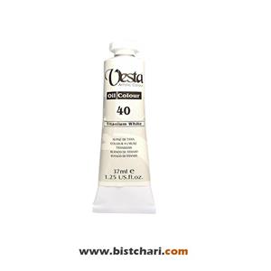 رنگ روغن رنگ Titanium white برند وستا Vesta