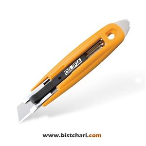 کاتر ایمن با قفل فلزی مدل SK-9 برند الفا Olfa