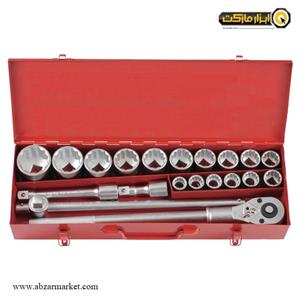 جعبه بکس فورس 12 پر اینچی 20 پارچه 3/4 اینچ مدل 6201S