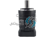 گیربکس خورشیدی سرووموتور HQM اچ کیو ام مدل SE90-25-19 سایز 90 نسبت 1 به 25 شفت ورودی 19 شفت خروجی 22 فلنج گرد مناسب 750 وات 3000 دور (گیربکس سیاره ای)