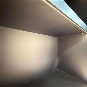 چراغ LED داخل کمد و کابینت جهت جلوی شلف چوبی سایز 60 تا 120 فانتونی N583 تا N585