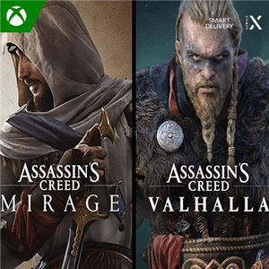  بازی assassins creed mirage & valhalla bundle ایکس باکس xbox