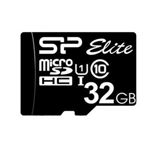 کارت حافظه microSDHC سیلیکون پاور مدل Color Elite کلاس 10 استاندارد UHS-I U1 سرعت 85MBps همراه با آداپتور SD ظرفیت 32 گیگابایت