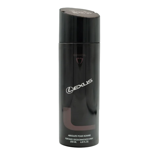 اسپری بدن مردانه و زنانه رودیر مدل لکسوس ابسولوت Absolute Lexus