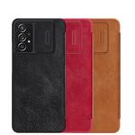 کیف چرمی نیلکین Samsung Galaxy A73 5G مدل Qin Pro Nilkin leather case model 