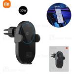 هولدر و شارژر وایرلس چندکاره شیائومی Xiaomi W03ZM توان 30 وات همراه با شارژر فندکی