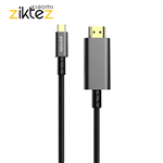 کابل تبدیل Type-C به HDMI پرودو 1.8 متر مدل PD-4KHDMC