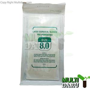 دستکش جراحی سایز 8