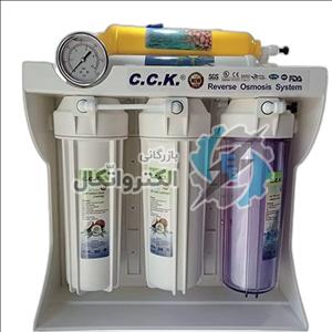 تصفیه آب 6 مرحله ایی سی سی کا شاسی فایبر