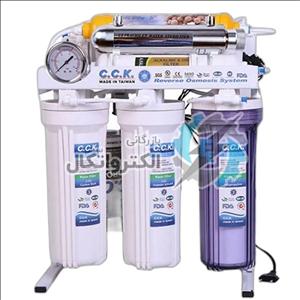 تصفیه آب 7 مرحله ایی سی سی کا شاسی فلزی با ست uv