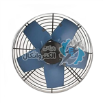 هواکش صنعتی سبک فلزی 60 سانت دمنده مدل VID-60D4S ا DAMANDEH, VID-60D4S , metal industrial ventilator ,60cm