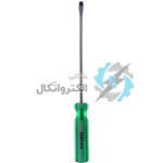 پیچ‌گوشتی تکی دسته کریستال ضربه‌خور 150×5 دوسو Ronix مدل RH-2752 ا Single screwdriver Crystal Impact Handle 150 × 5 Double Ronix Model RH-2752