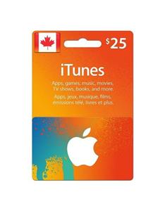iTunes 25CAD - کانادا 