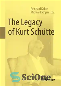 دانلود کتاب The Legacy of Kurt Schtte میراث کورت شوته 