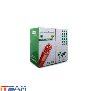 کابل شبکه CAT5 پی-نت (تمام مس-با تست فلوک) به طول 305 متر 