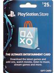 گیفت کارت پلی استیشن 25 دلاری آمریکا PSN Gift Card United States 