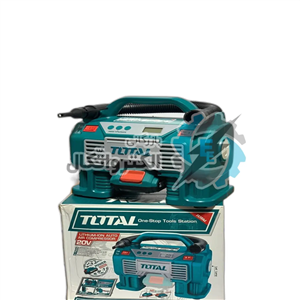 پمپ باد شارژی و فندکی توتال مدل TACLI2002