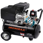 کمپرسور هوا 24 لیتری آیرون مکس مدل LT24 ا IRONMAX LT24 Air Compressor