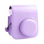 کیف چرمی دوربین فوجی فیلم مناسب FujiFilm Instax mini 11 Purple Bag