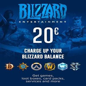 خرید گیفت کارت 20 یورو بیلیزارد Blizzard 20 EUR