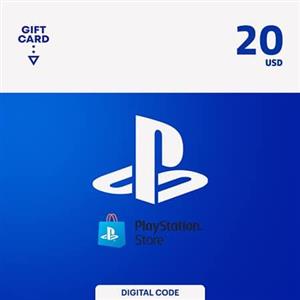 خرید گیفت کارت 20 دلاری پلی استیشن Playstation