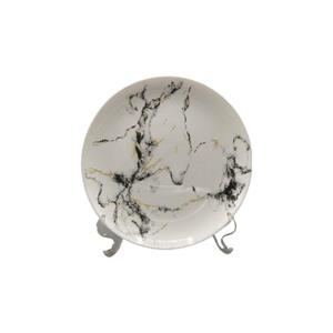 بشقاب تخت  آرکوپال ماربل  مشکی 303 دیوالی گلدن اوپال